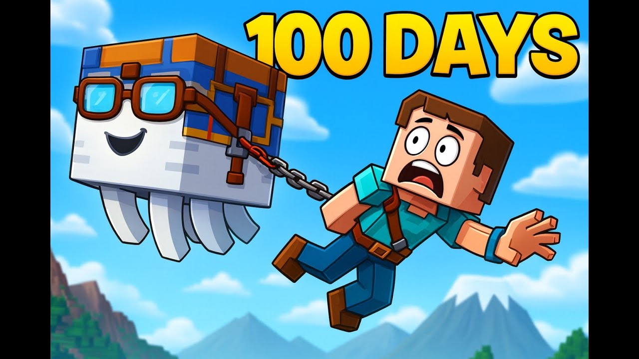 I Survived Hundred Days on a Happy Ghast