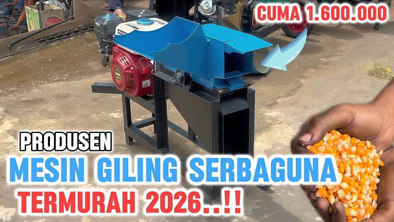 VIRAL..!! Hanya modal 1.600.000 sudah dapat MESIN GILING SERBAGUNA sekuat ini..!!