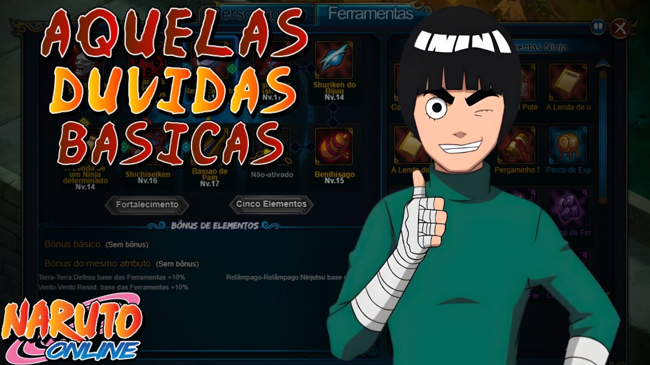 SE VOCÊ É NOVO NO JOGO, ESSE VÍDEO É PRA VOCÊ! - NARUTO ONLINE