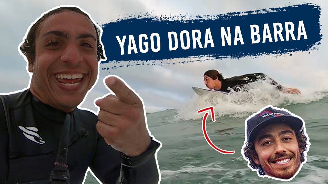 SURFEI COM O YAGO DORA NA BARRA DA TIJUCA - POV #39 (GoPro) || Pedro Brasil