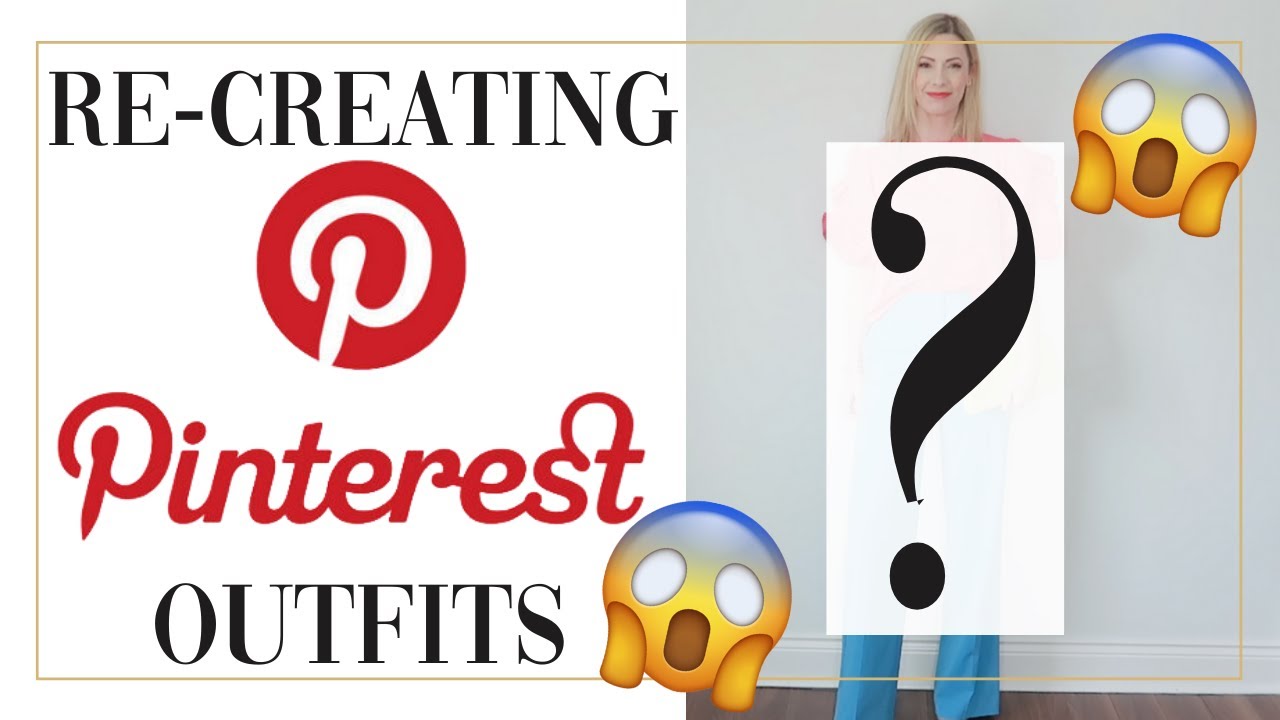 RE-CREATING PINTEREST OUTFITS! Shop Your Closet/Slow Fashion