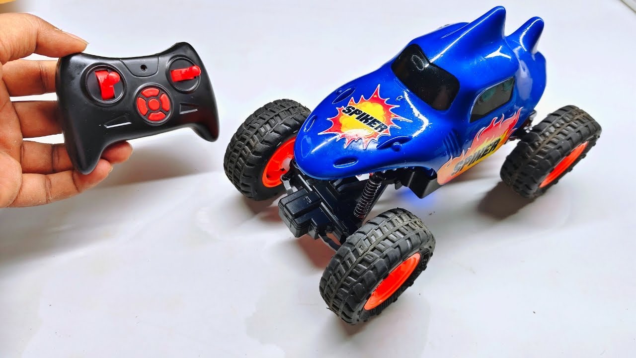 Remote Control MIRANA Blutooth Control SPIKER MUSIC TOY CAR unboxing and testing