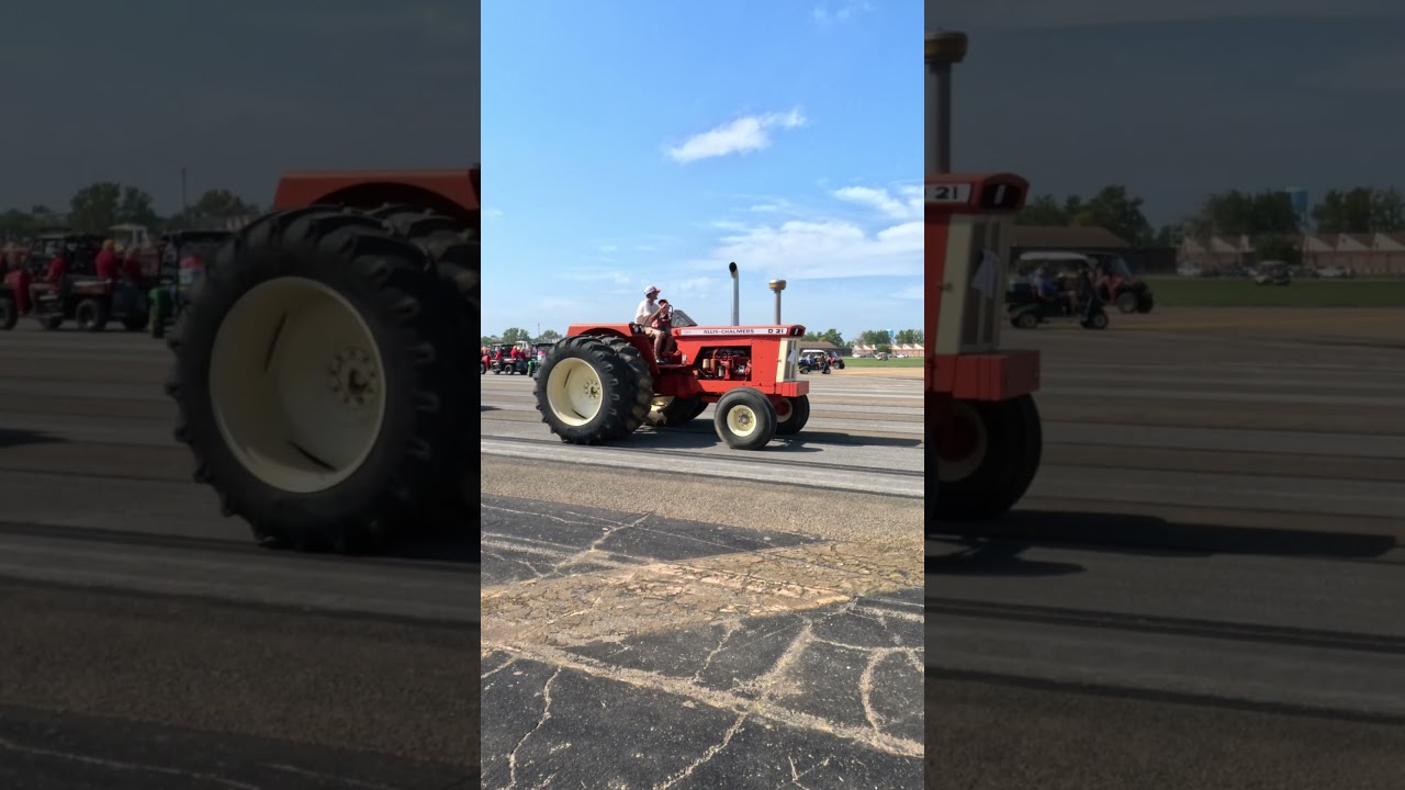 Allis Chambers D21 -  Half century of Progress Rantoul Illinois #shorts