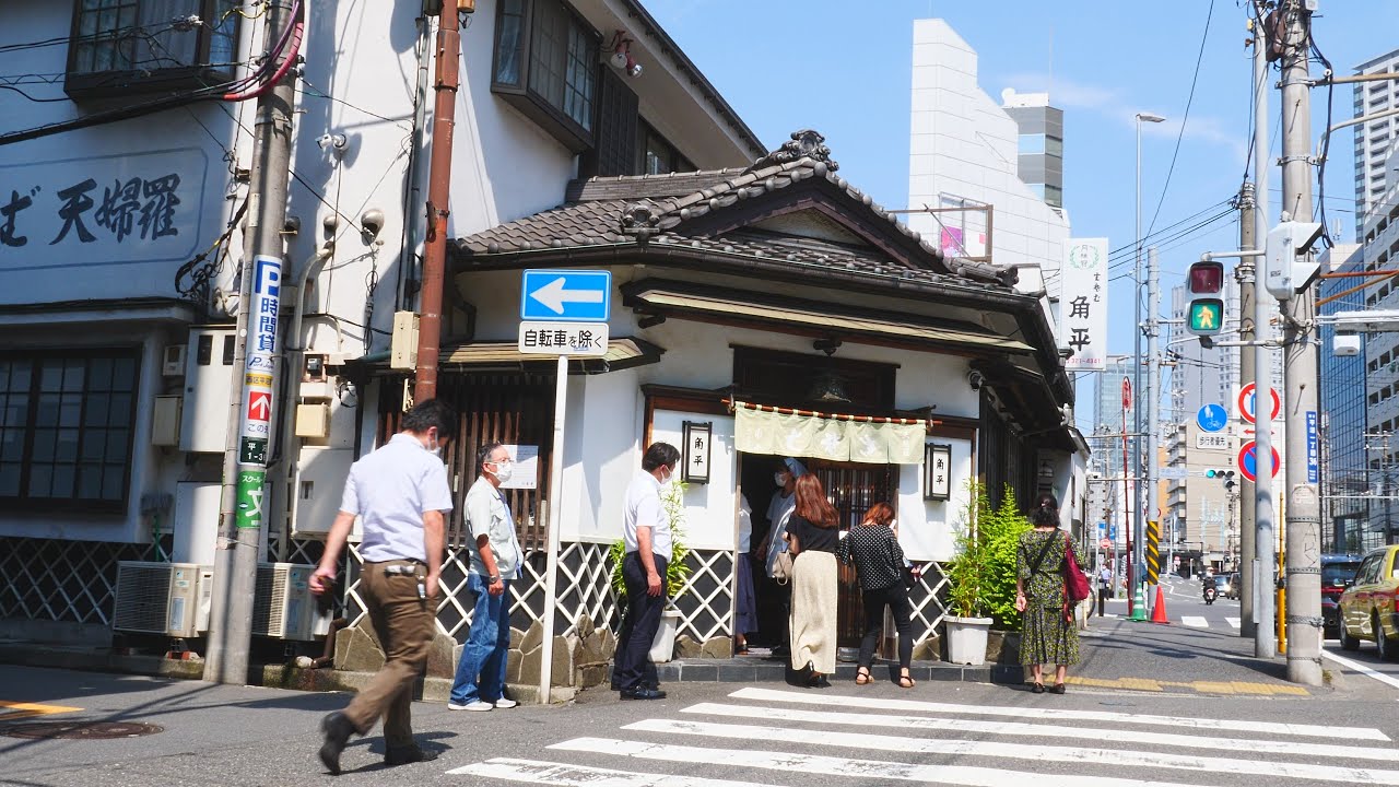 極厚のカツ丼！つけ天そばが次々と売れる横浜の行列老舗そば屋「角平」の朝の仕込みに密着！