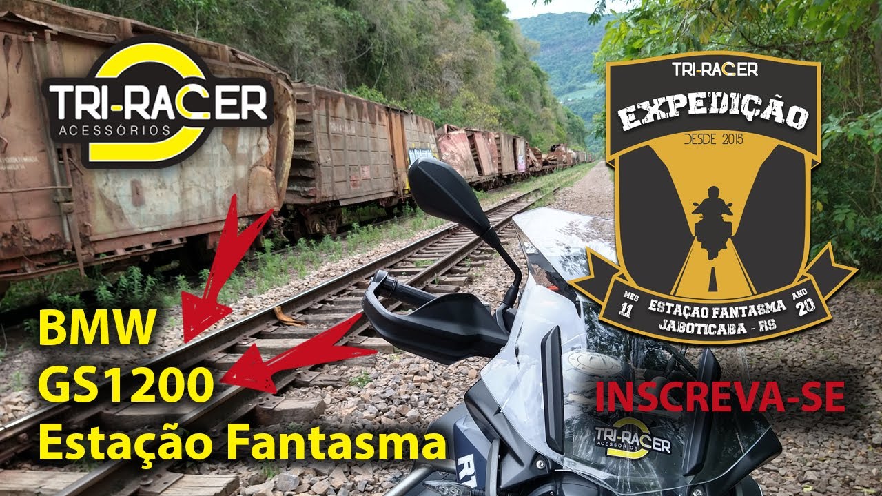MOTO: BMW GS R1200 ADV - EXPEDIÇÃO: Estação Fantasma de Trens Jaboticaba / RS