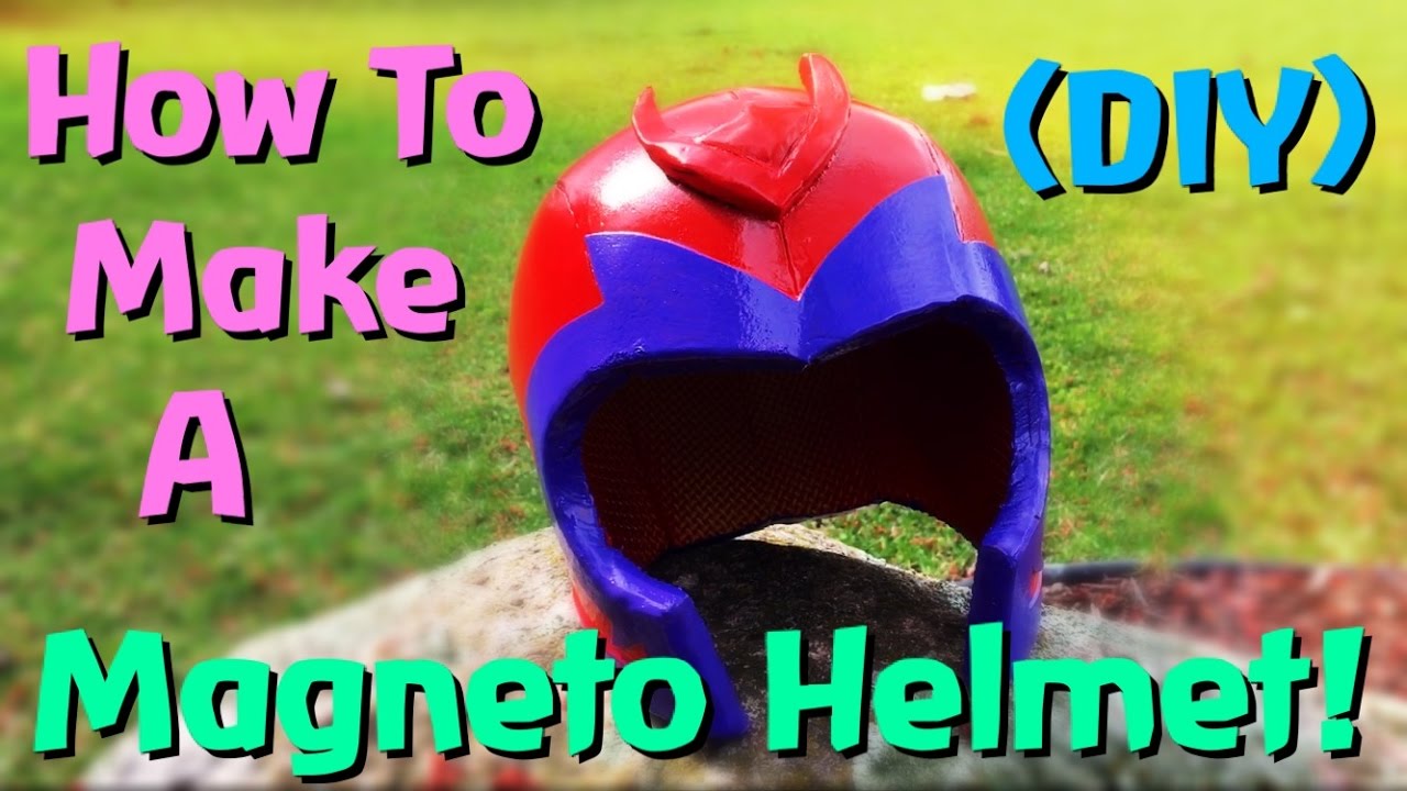 Make a DIY Magneto Helmet! (X-Men)