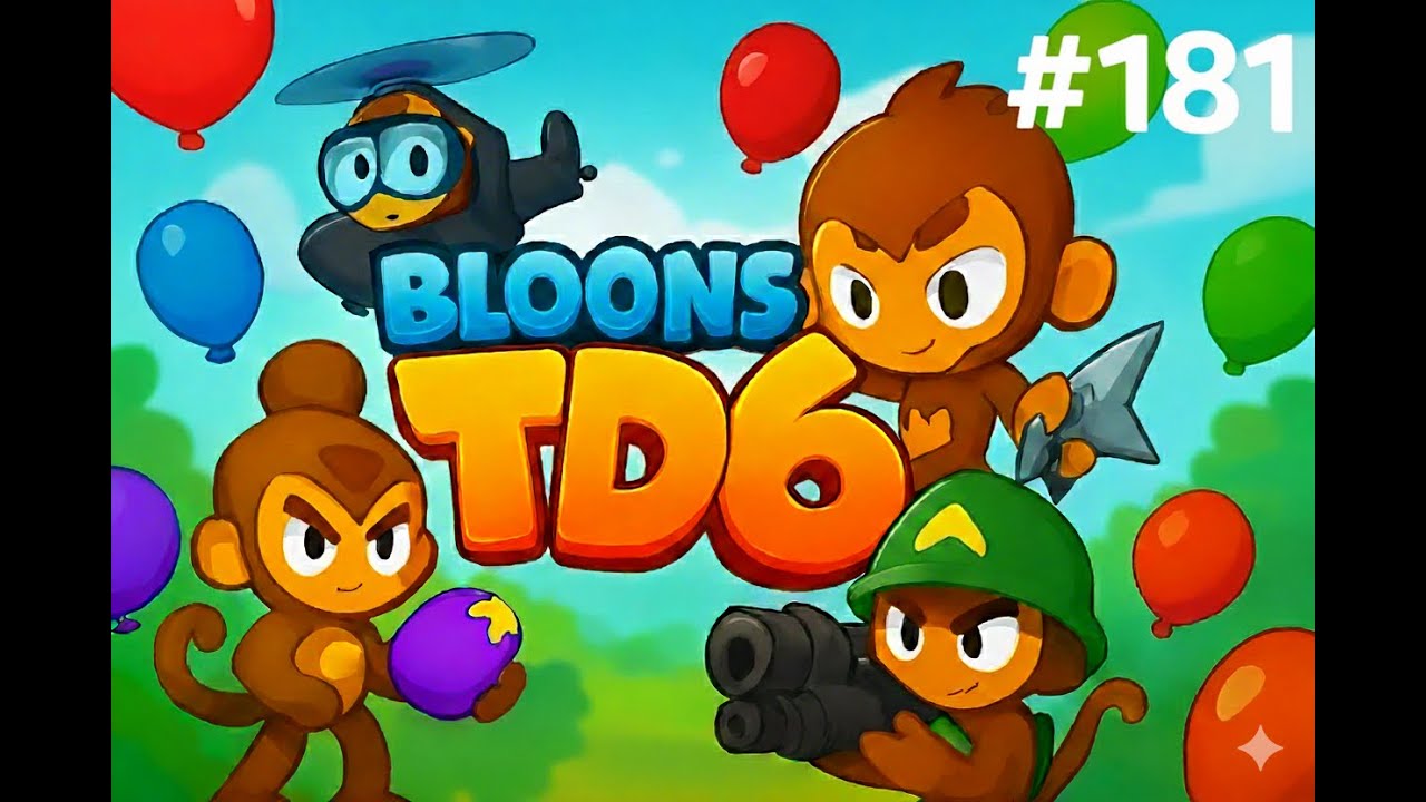 Bloons TD 6 No Commentary Gameplay(İn The Loop -Medium- Reverse) EP-181