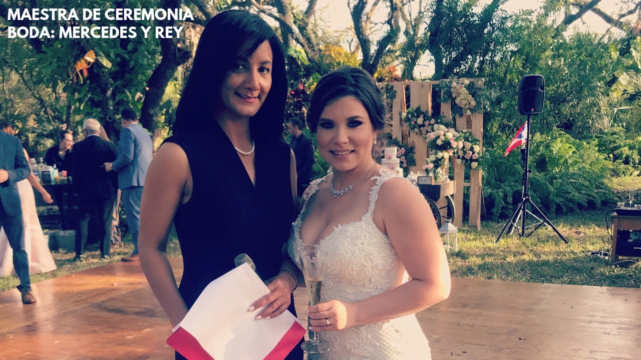 Maestra de ceremonia/Boda