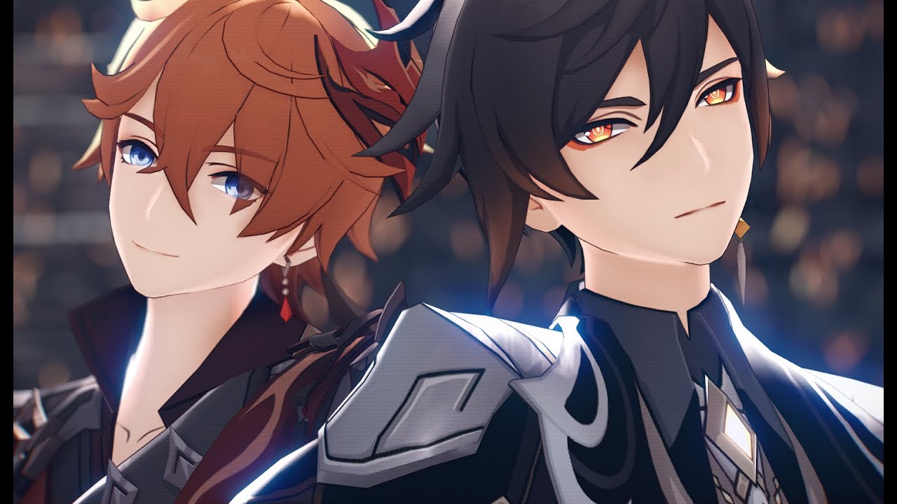 Genshin Impact MMD / Tartaglia x Zhong Li / INFERNO