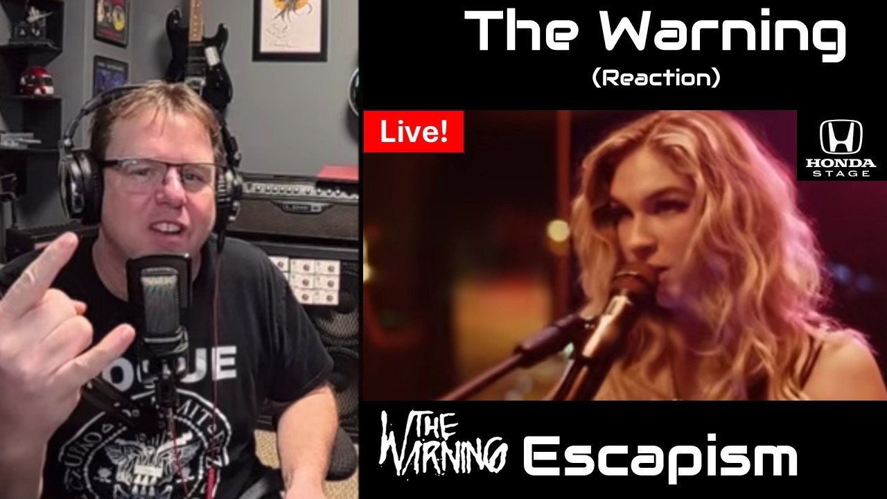 🔥 The Warning – Escapism (Honda Stage) | Реакция в прямом эфире 🔥