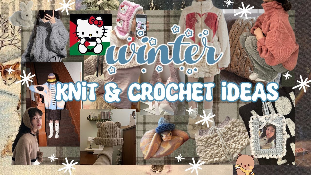 *̩̩͙❆ ͙͛ ˚₊⋆ Winter & Gift Ideas for Knit & Crochet