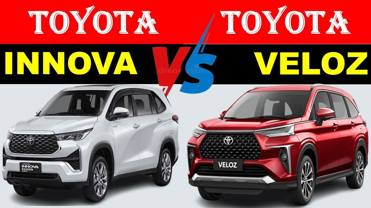 ALL NEW Toyota INNOVA Vs ALL NEW Toyota VELOZ | Which one is better ?