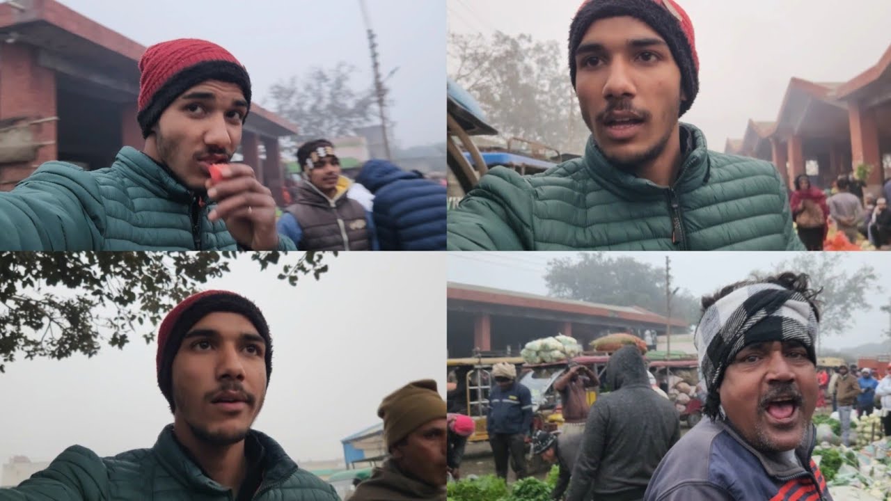 जोखावाद सब्ज़ी मंडी का टूर 🤣🤪 #followforfollowback #minivlog #comedy 
