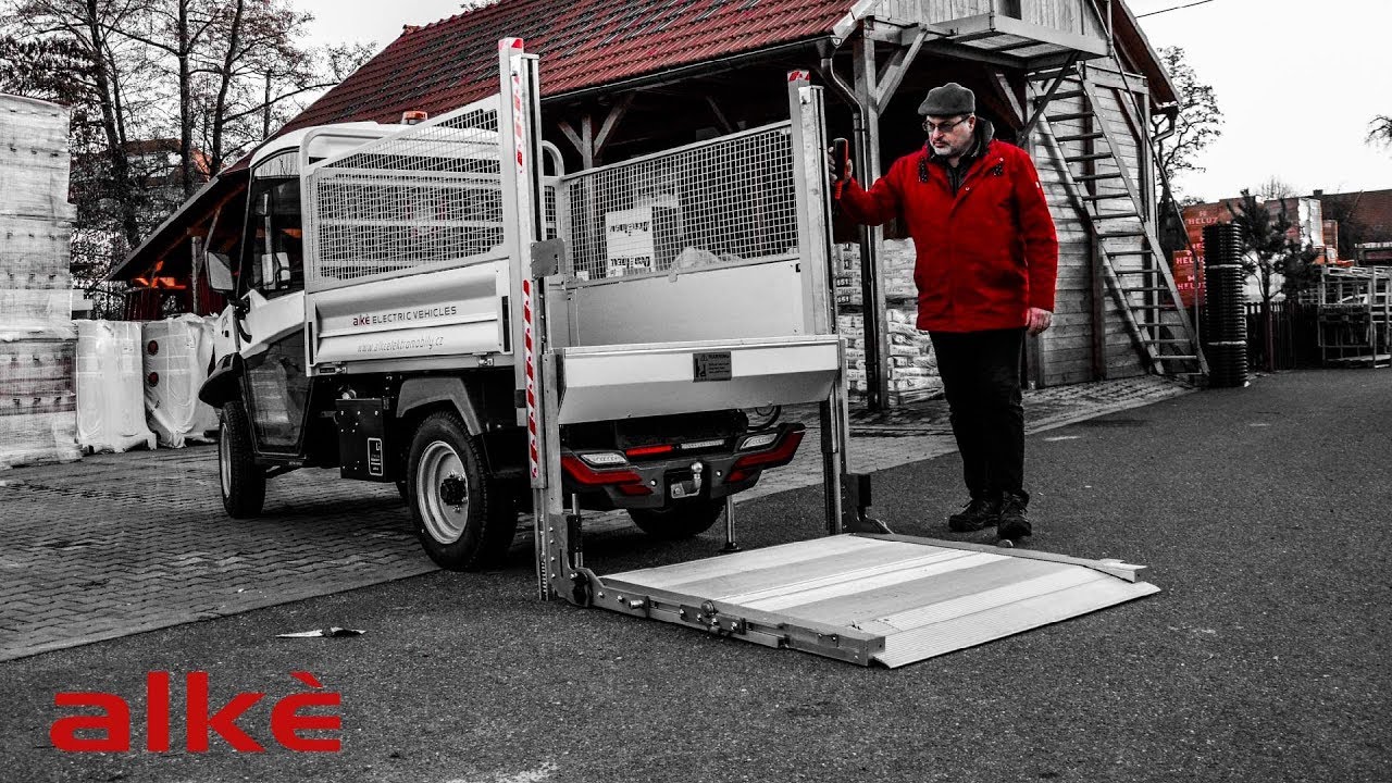 ALKÈ - Zadní hydraulické čelo TEST  !!! 400 kg !!!