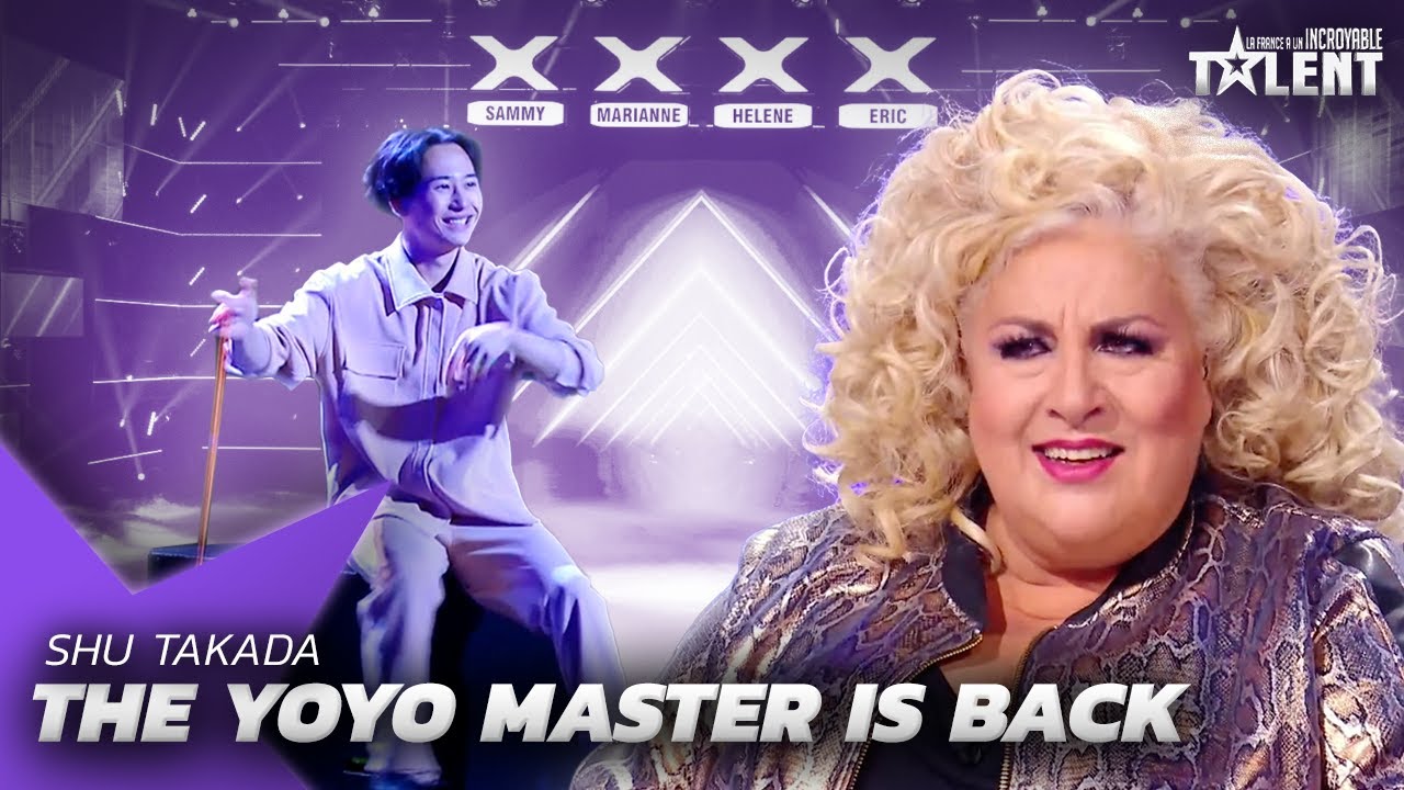 SHU TAKADA - The World YOYO Champion - France's Got talent Quarter Finals!