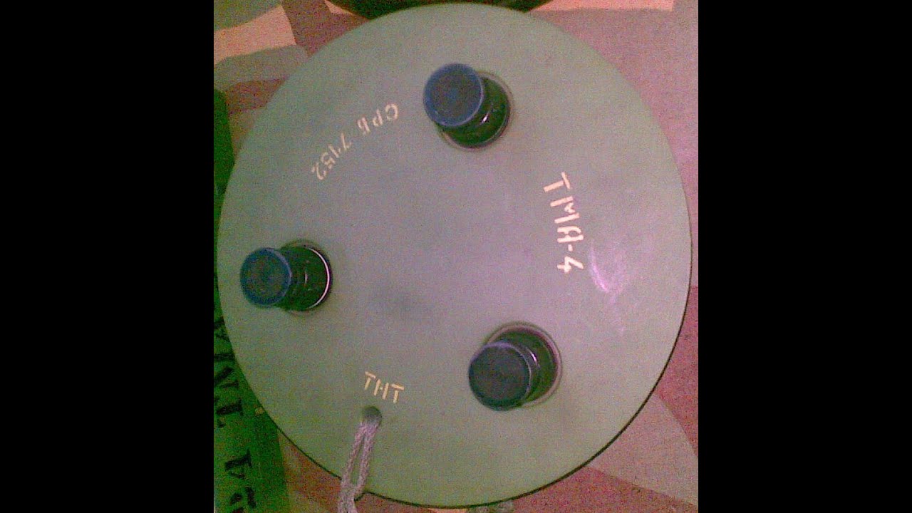 Yugoslavian TMA-3 and TMA-4 Nonmetallic Antitank Mine
