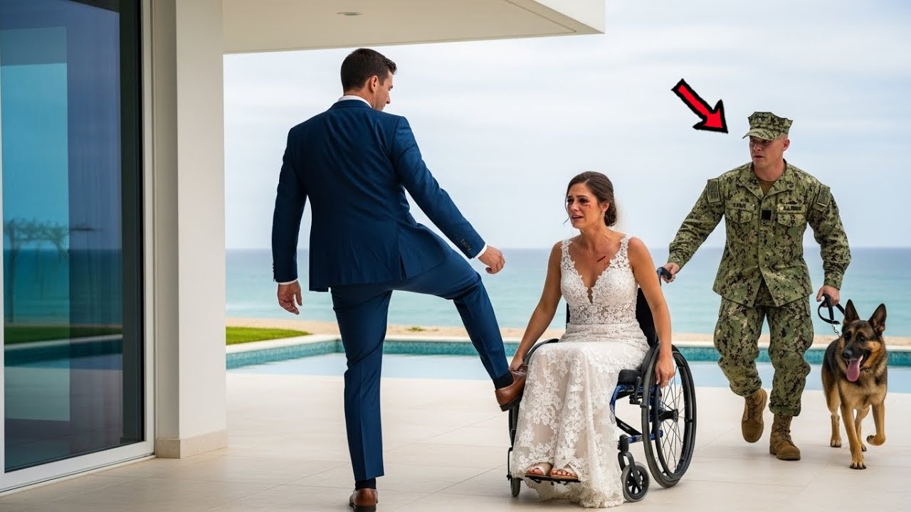 A Navy SEAL and his service dog rescue a wheelchair-bound bride from her abusive fiancé.