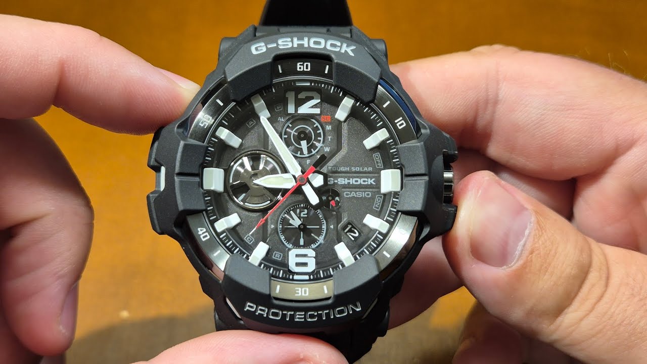 Casio G-Shock GR-B300-1AER GRAVITYMASTER - omówienie funkcji [PL]