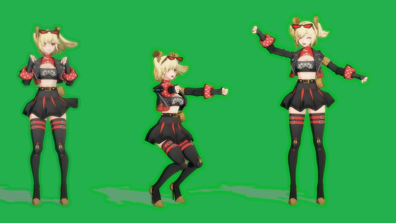[Zenless Zone Zero MMD] Arisu Dance but Burnice