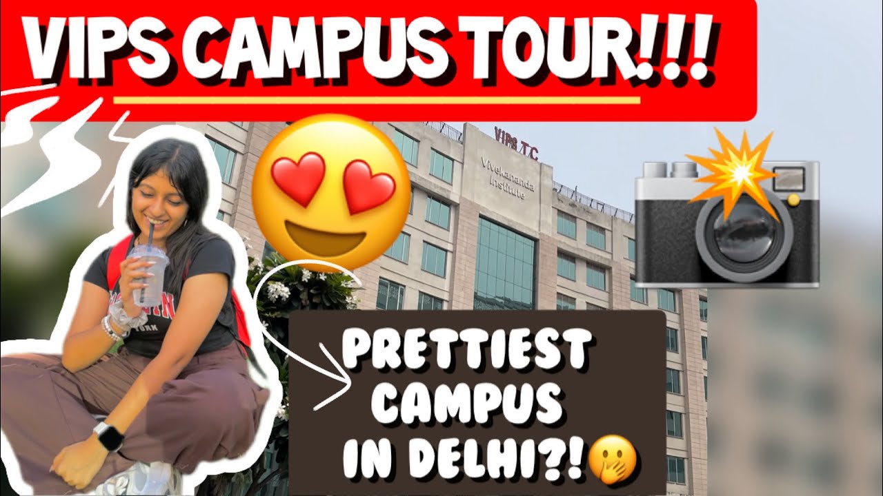 💃CAMPUS TOUR!!!!!!! VIPS KI BTECH WAALI BUILDING!😭👌🏼[PART 1]