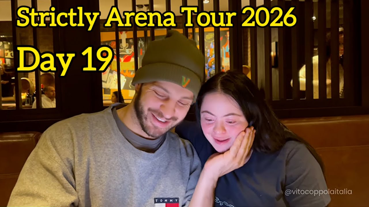 Strictly Arena Tour 2026 VLOG - day 19/ Vito Coppola