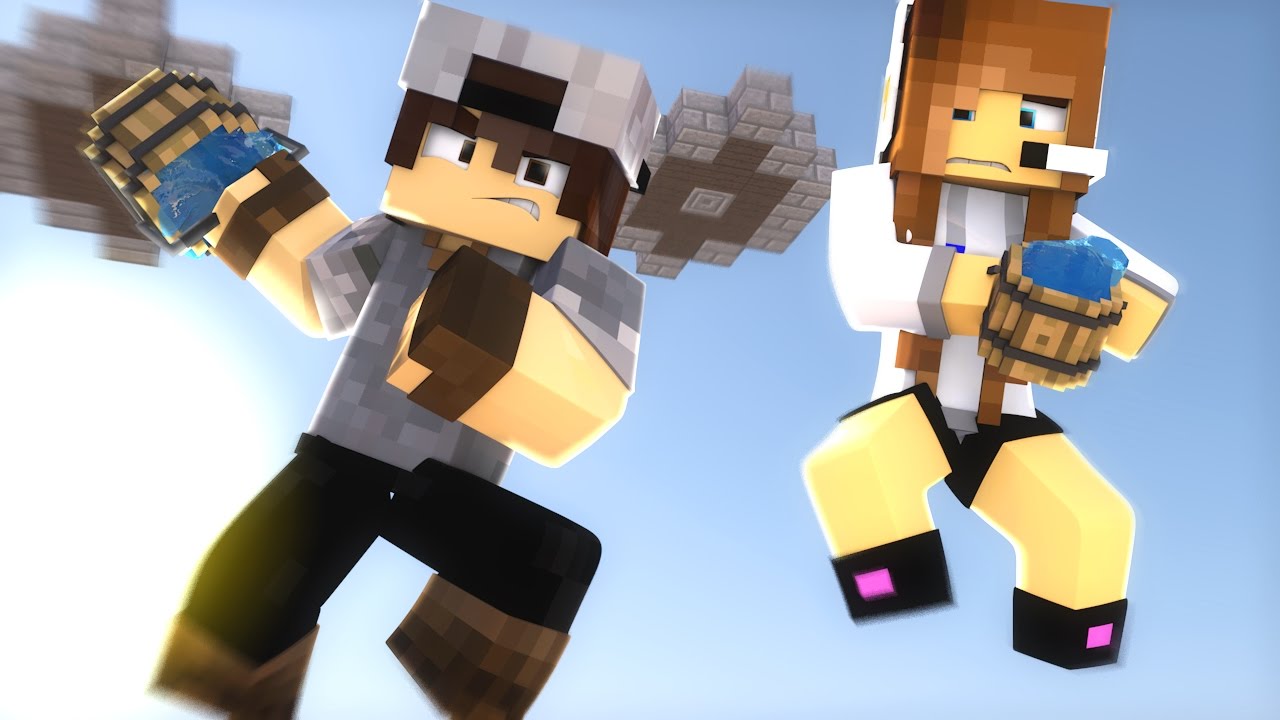 Minecraft: MLG PVP - O MELHOR SALTO!