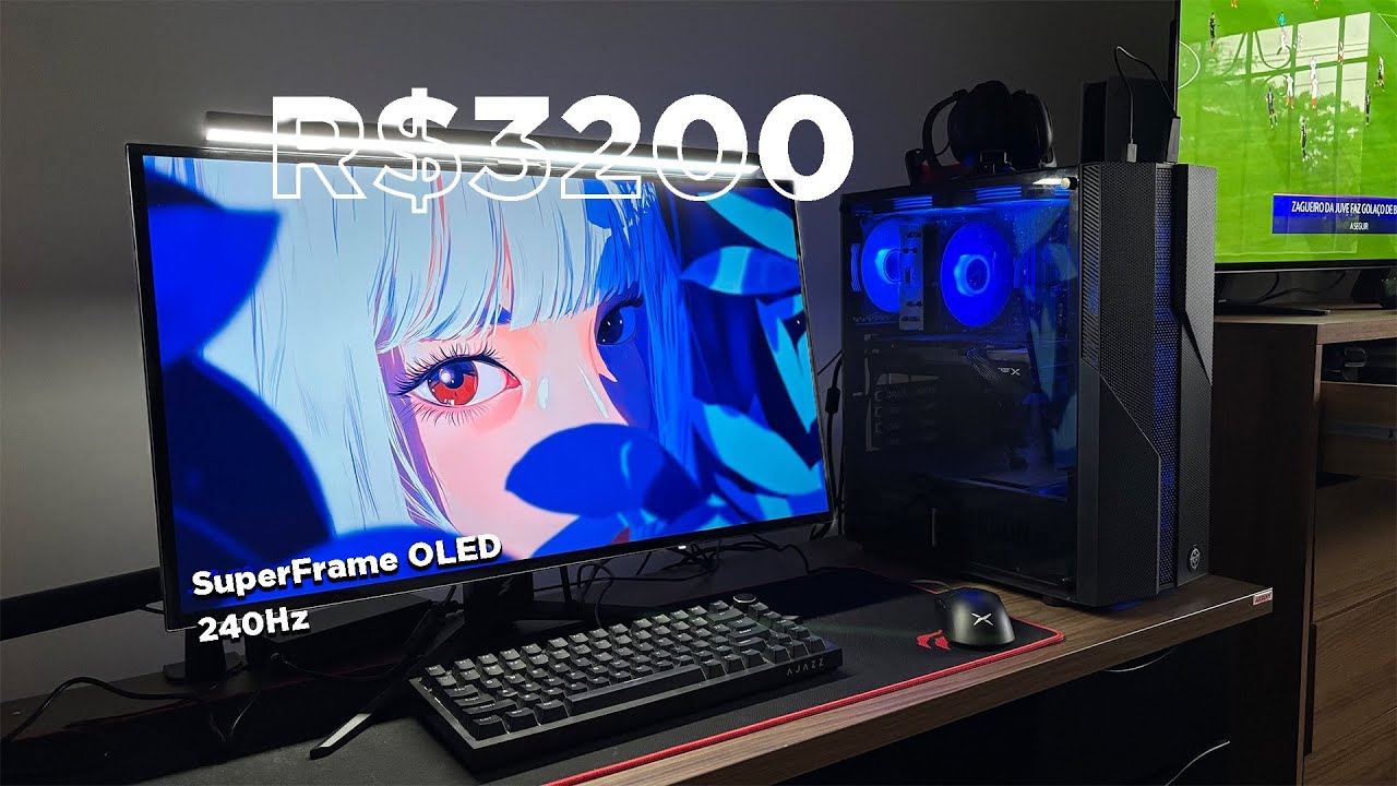 Unboxing do Novo Monitor SuperFrame Cyber OLED