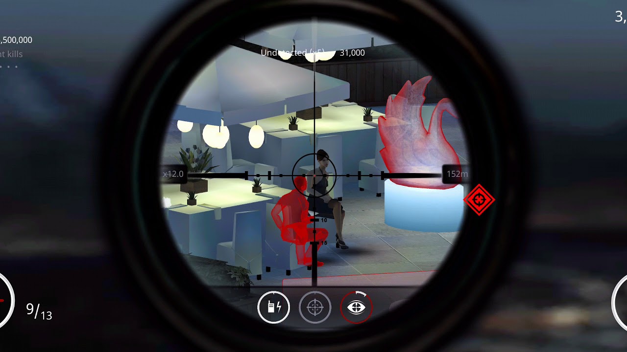 Hitman Sniper - Get a score of 5500000 and get 6 accident kills. Kill Dimitri Lefkos - HUYLQ
