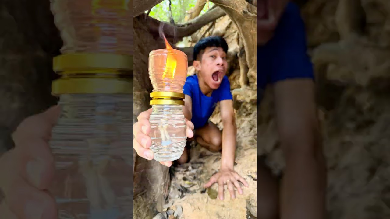 Primitive Lamp Hacks for Survival in the Forest!