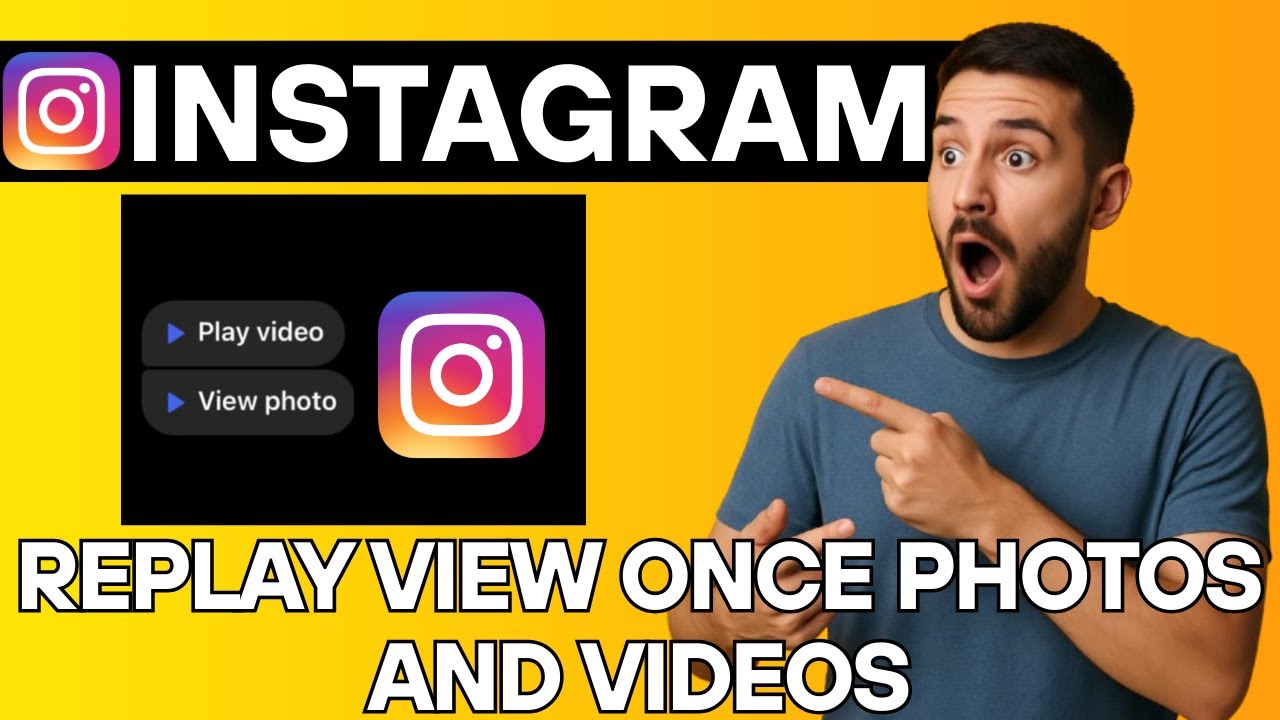 How to Replay View Once Photos and Videos on Instagram in 2025 (Instagram New Trick)