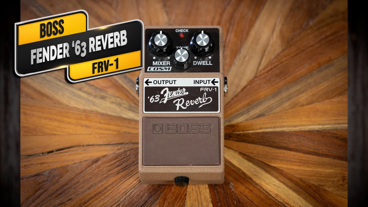 Педаль реверберации Boss FRV1 Fender 63 — VGW