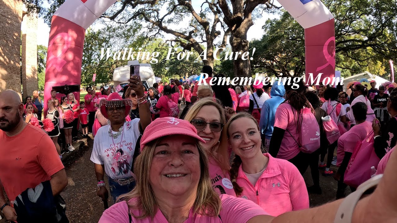 This was Hard! Walking With My Sister Niece and Friends Making Strides Mobile AL 2025 S12 E5