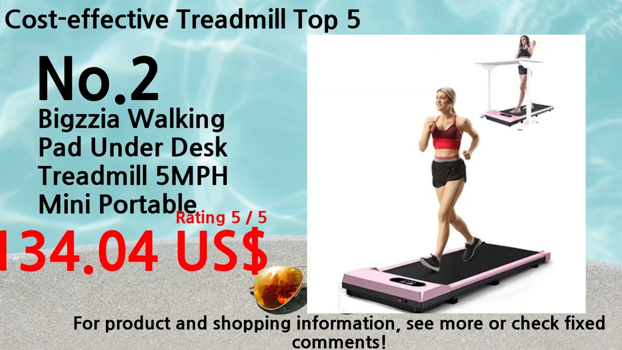 Sep. 2024 Cost-effective Treadmill Ranking