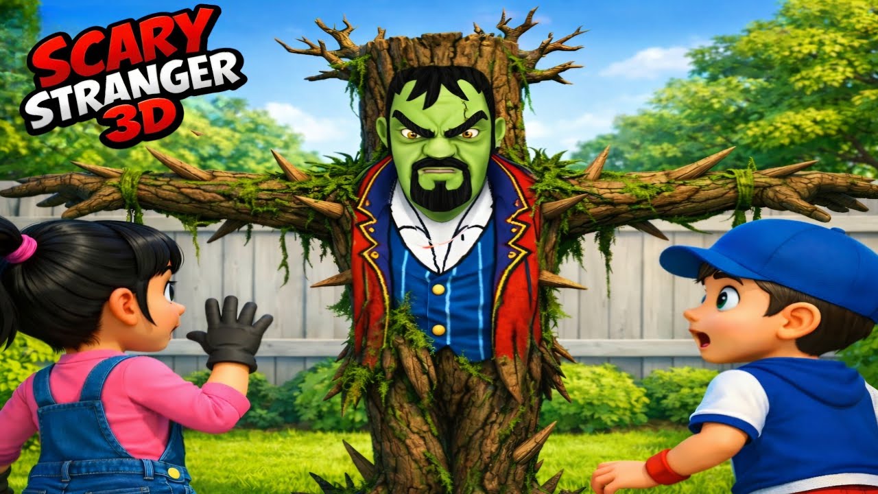 GRUMPDALF THE WIZARD PRANK! | SCARY STRANGER 3D 