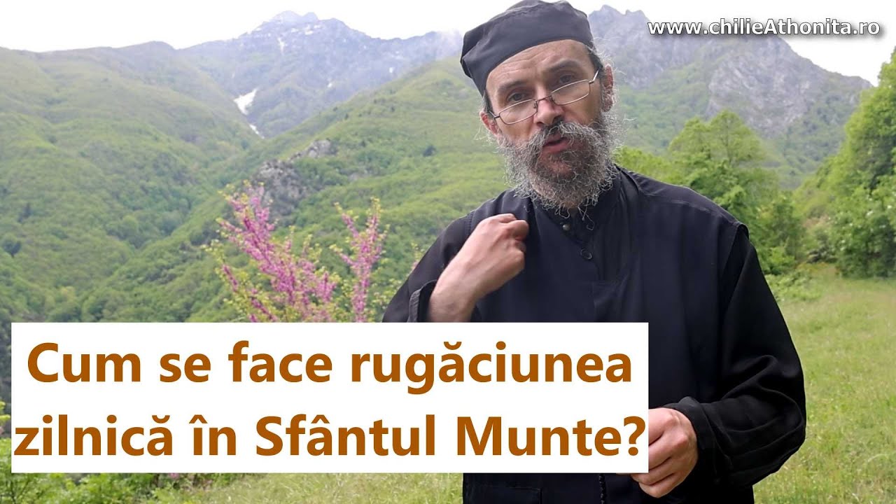 Cum se face rugăciunea zilnică în Sfântul Munte? - părintele Teologos