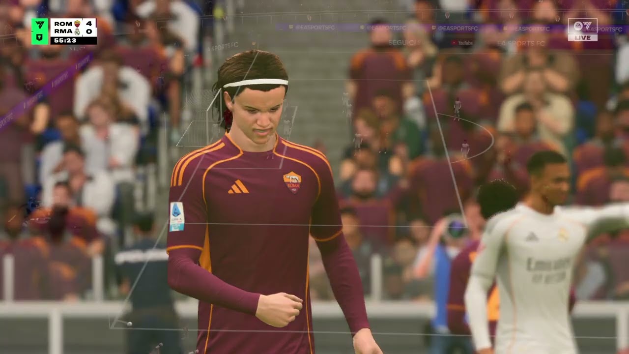 Roma  6   0  real Madrid