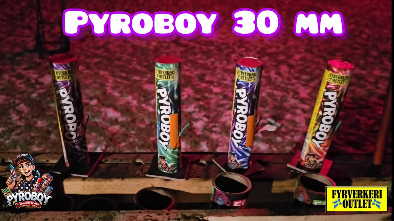 Testar Pyroboys 30 mm bomb