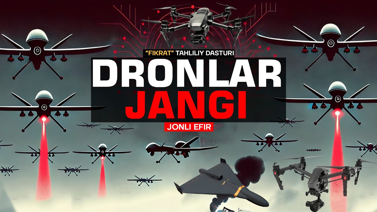 🔴JONLI EFIR: Dronlar jangi #fikratuz #tahlil