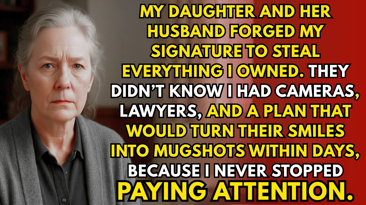 My Daughter And Her Husband Stole My Savings — I Stayed Quiet, Now They’re Facing Criminal Charges
