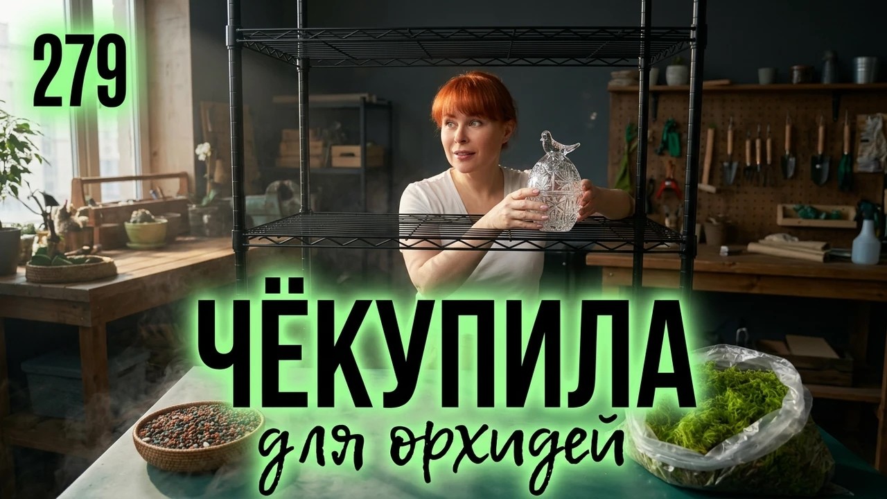 ЧЁКУПИЛА?! Выбрала наилучший из наихудших! КУПИЛА стеллаж для орхидей!