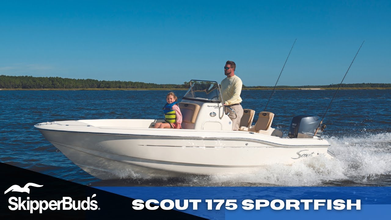 2022 Scout 175 Sportfish Sport Boat Tour SkipperBud's