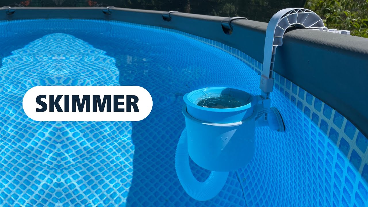 SKIMMER INTEX Deluxe - Mantén Limpia la Superficie de tu Piscina! 💧 | INSTALACIÓN