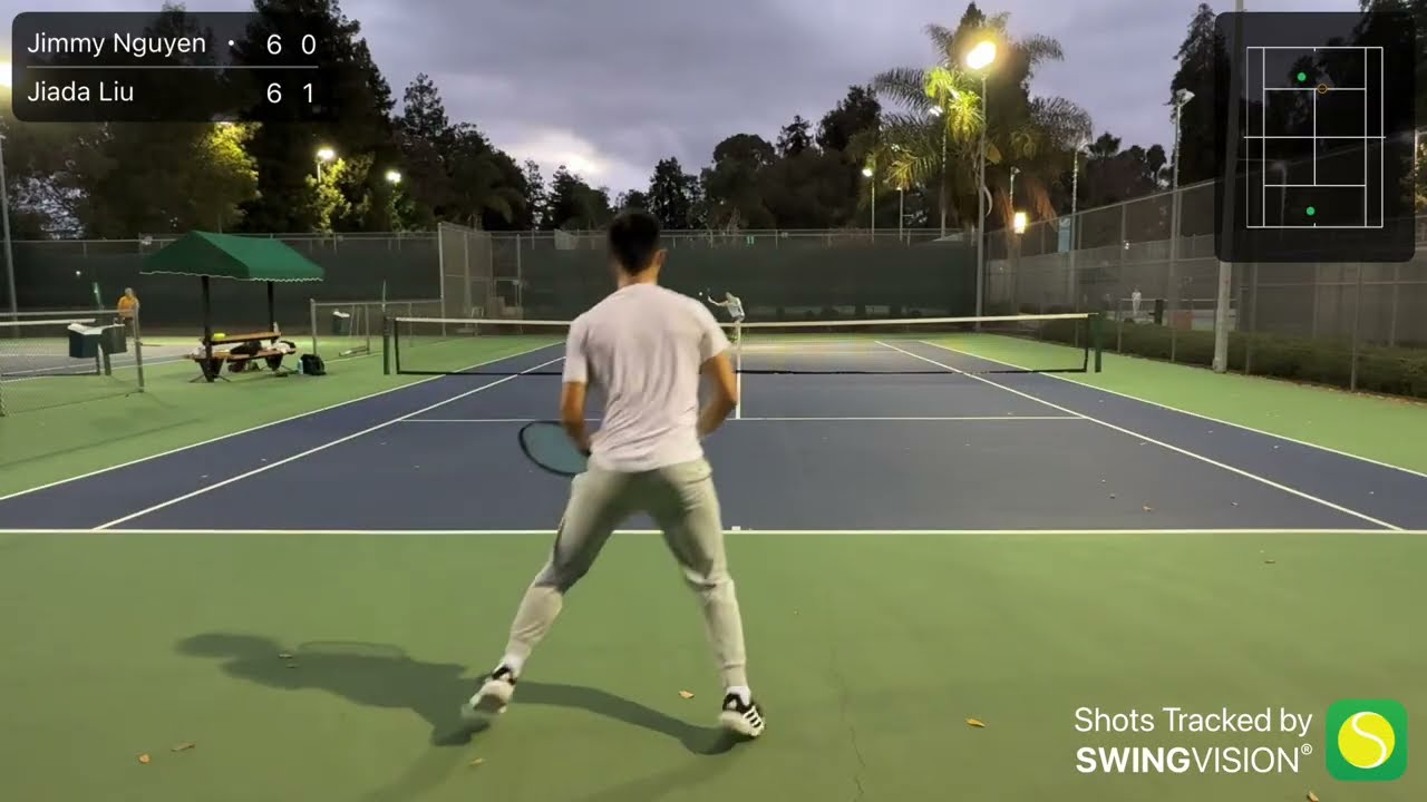 Jimmy vs. Jiada. Set 2. USTA 4.5 Singles. 12/19/2025