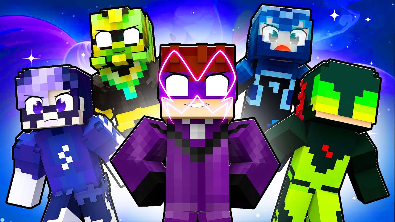 JOGANDO com TODOS os AKUMATIZADOS de Miraculous no Minecraft!!