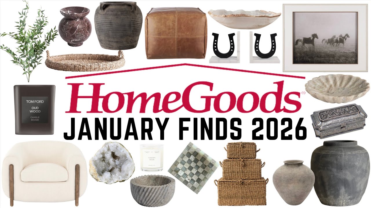 HOMEGOODS BEST OF MONTH OF JANUARY || 2026