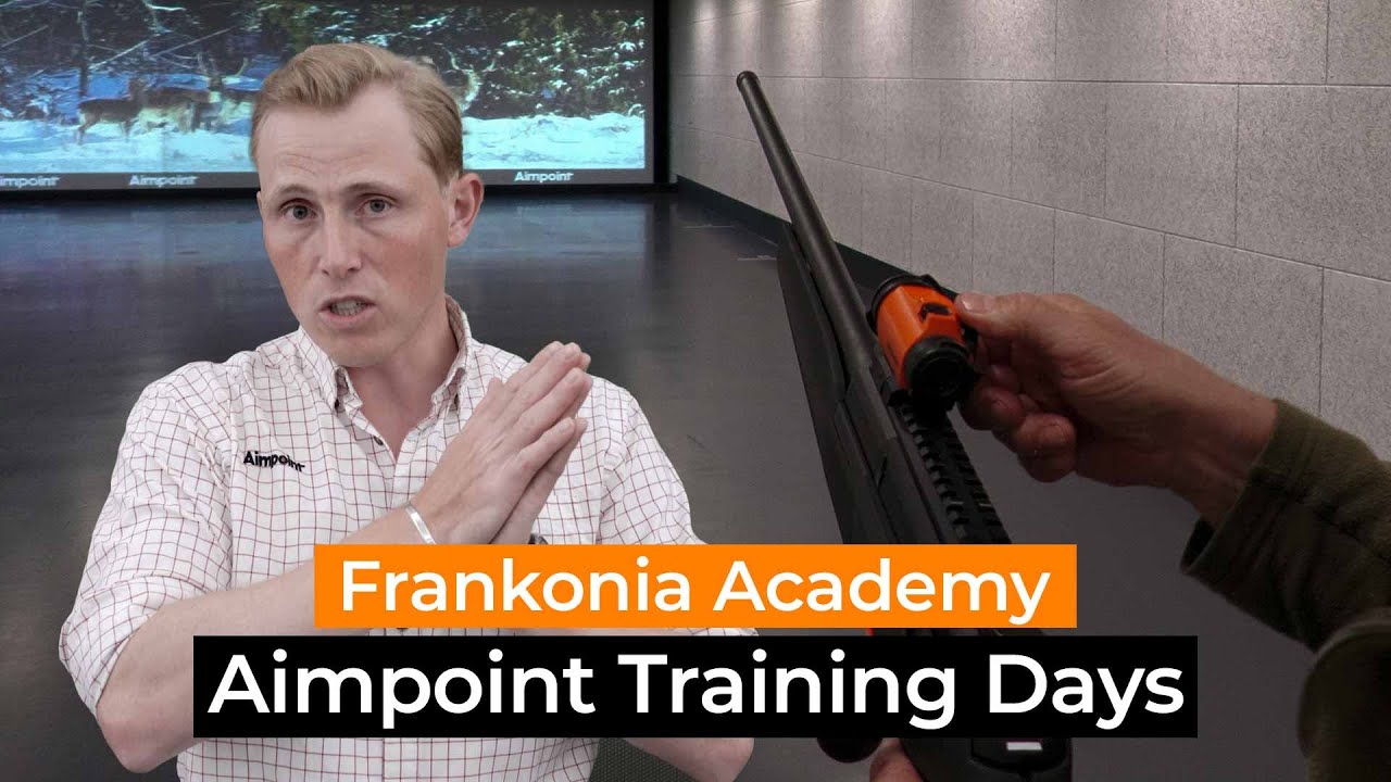 Richtig schießen mit Rotpunkt - Aimpoint Training Days Frankonia Academy mit Lang und Kurzwaffen