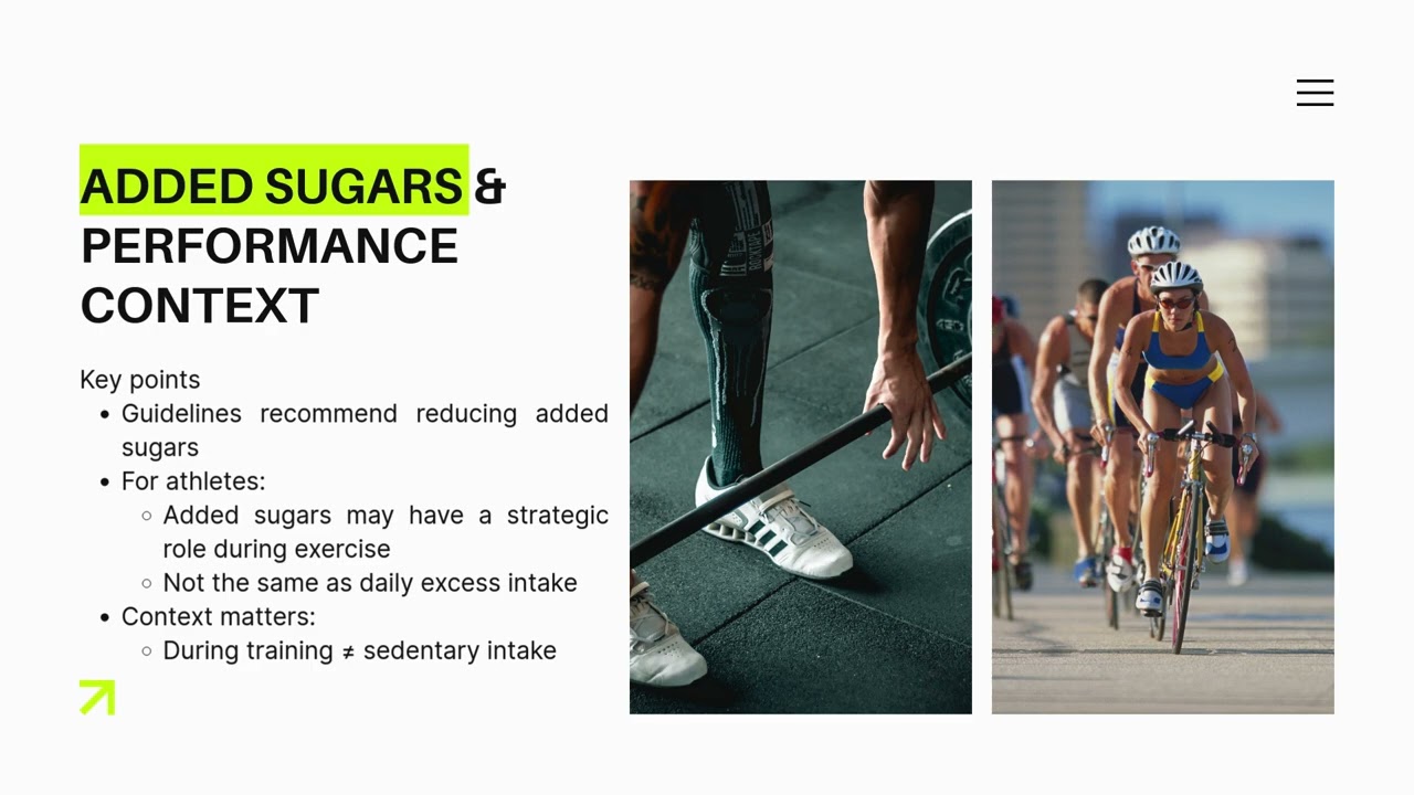 Connecting Dietary Guidelines to Sports Nutrition