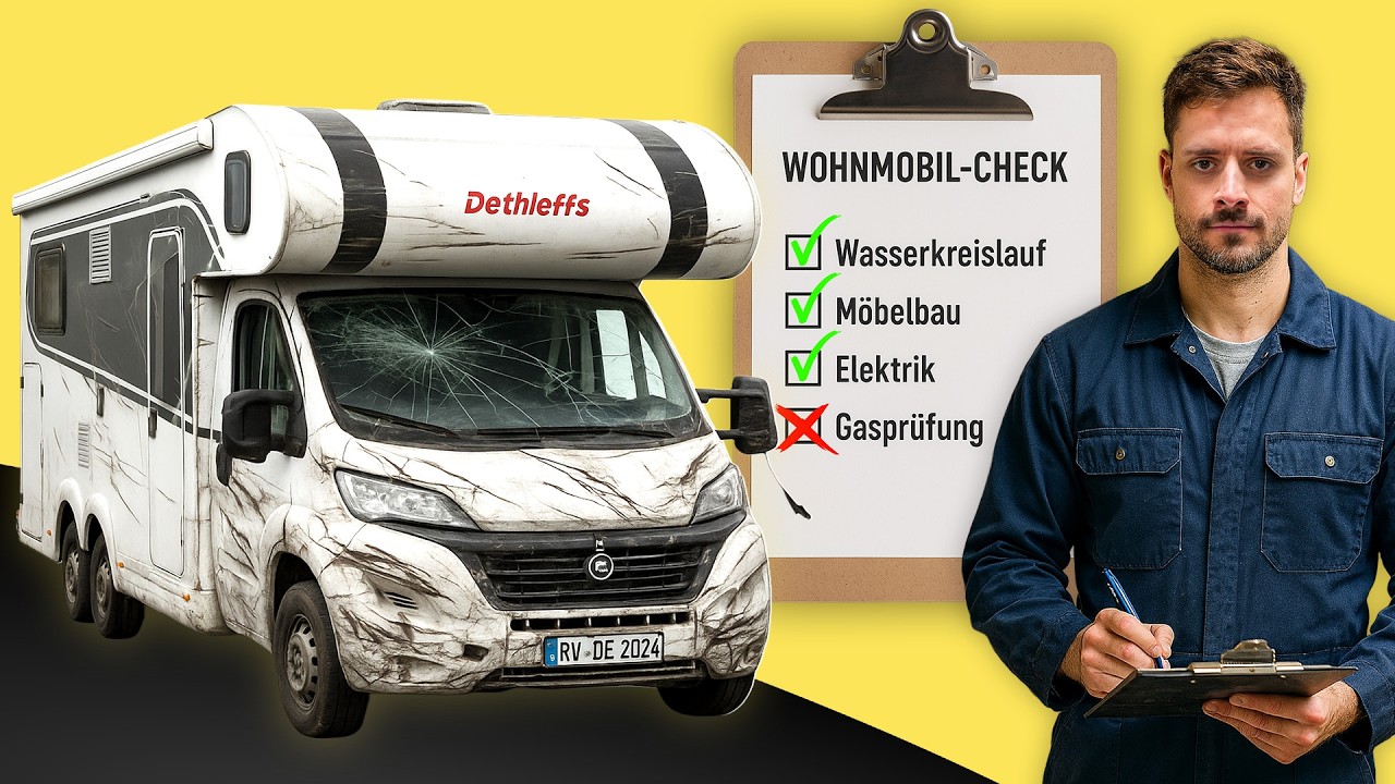 Mängel vor Auslieferung? 🔍 Wohnmobil Qualitätskontrolle vor Übergabe!