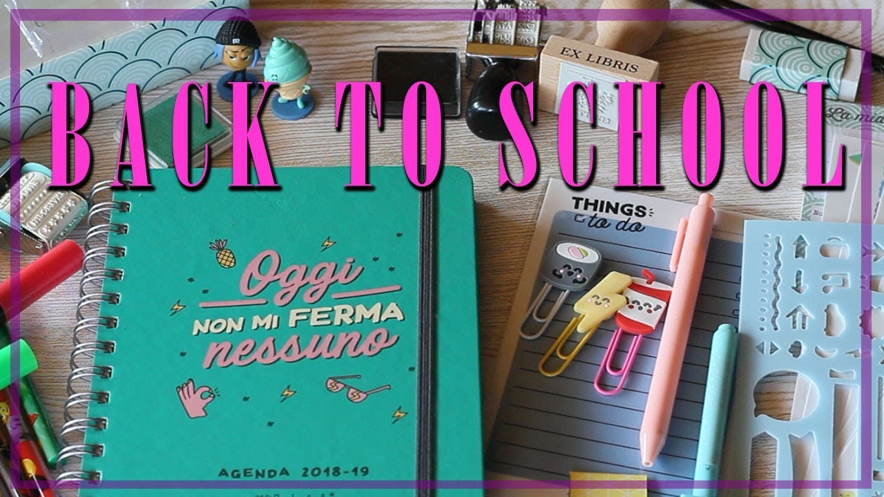 HAUL #BACKTOSCHOOL 2018/2019 | Francesca Elpini