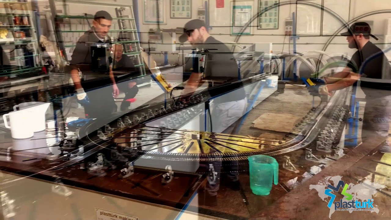 PBM 5500 PVC Bending machine Plastturk PVC Büküm makinasi pvc kıvırma makinasi ماكينة القوس بي وي سي
